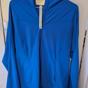 Lululemon Athletica Mistover Windbreaker Pipe Dream Blue 10